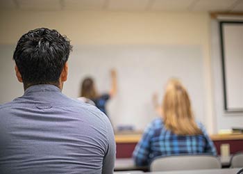 Madison College students in class